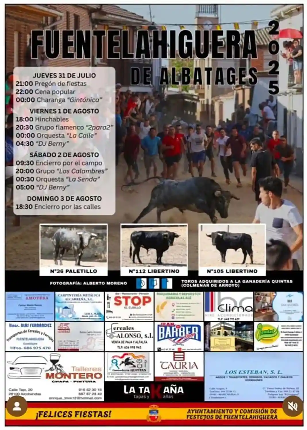 Fiestas 2025